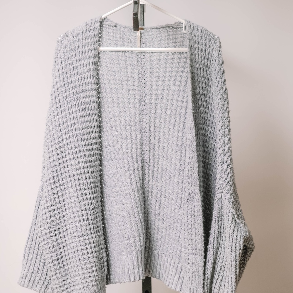Free People Baby Blue Cardigan